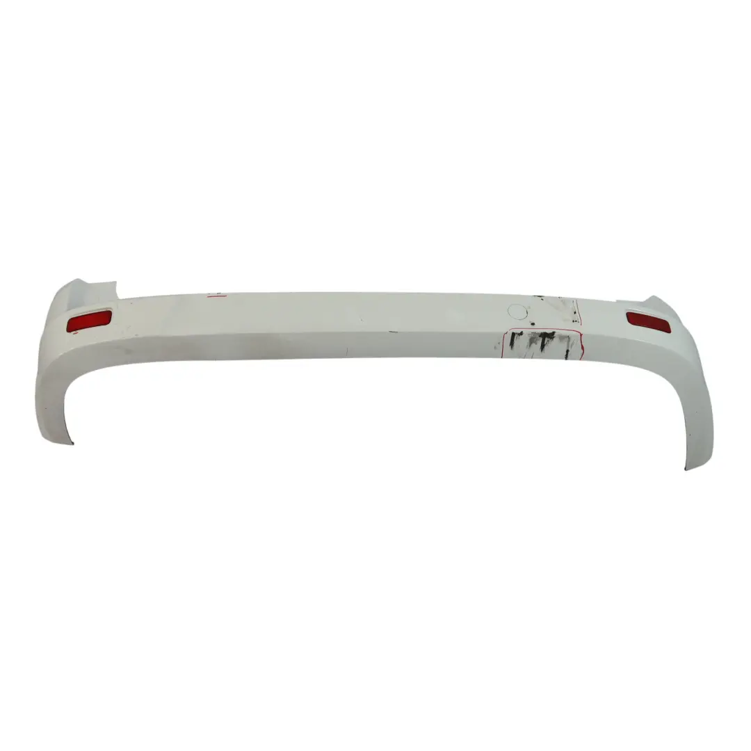 Bumper Trim Panel Rear Cover Frozen White - Z2 to Ford Transit Connect with Part number 1923652 Ford Transit Connect Bumper Trim Panel Rear Cover Frozen White - Z2 - SKU 1923652-FW - Part number 1923652