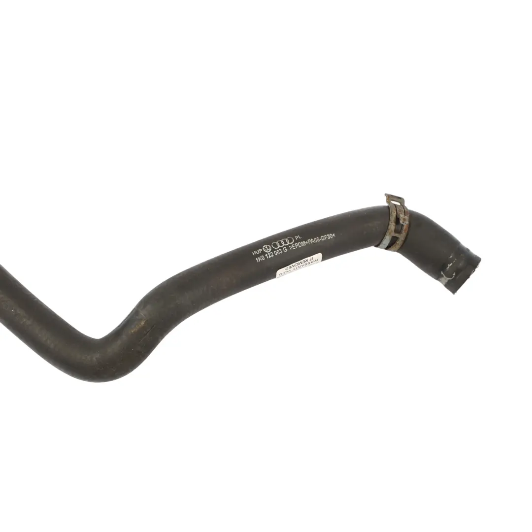 Audi S3 8P 2.0 TFSI CDLA Tuyau Liquide Refroidissement Moteur Essence - SKU 1K0122063G - Numéro de pièce 1K0122063G