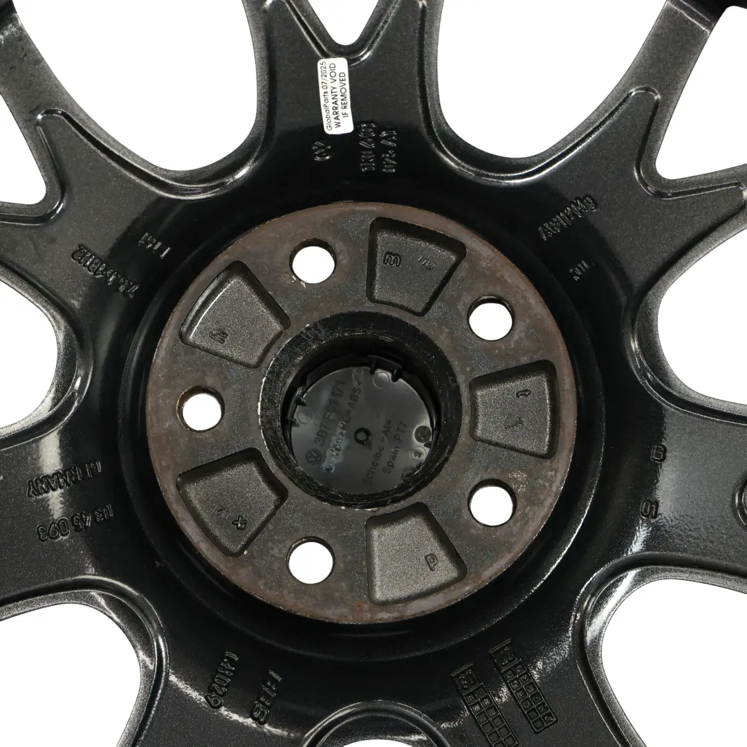 VW Volkswagen Golf Mk5 Mk6 Wheel Alloy Rim Grey 18" ET:51 7,5J - SKU 1K0601025AT-1 - Part number 1K0601025AT