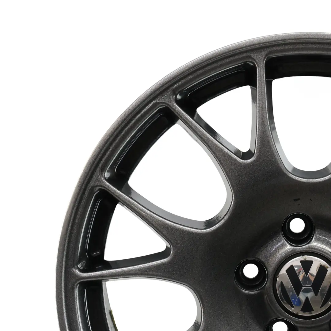 Volkswagen Golf Mk5 Mk6 Felga Aluminiowa Szara 18" ET:51 7,5J - SKU 1K0601025AT-1 - Numer Części 1K0601025AT