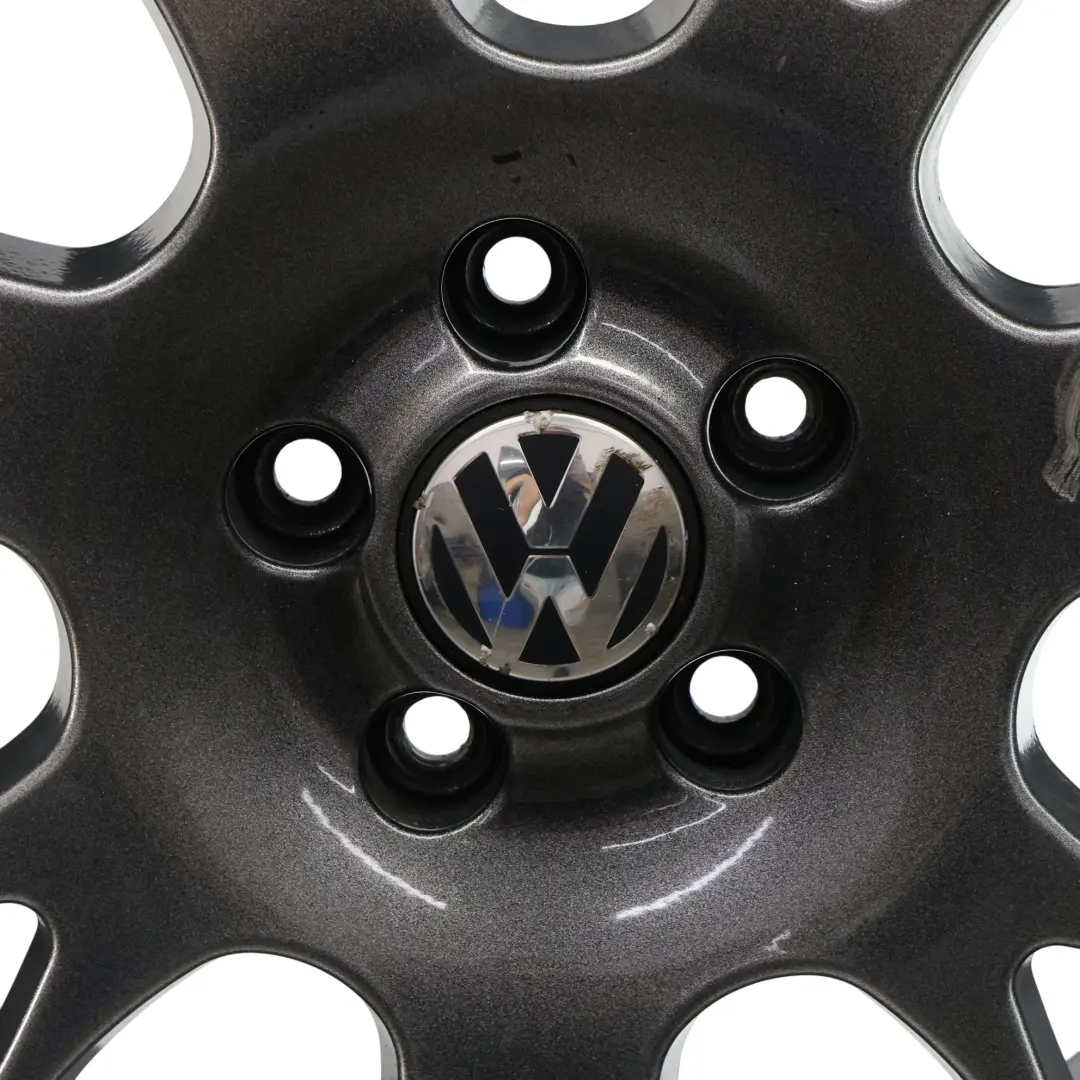 Volkswagen Golf Mk5 Mk6 Felga Aluminiowa Szara 18" ET:51 7,5J - SKU 1K0601025AT-1 - Numer Części 1K0601025AT