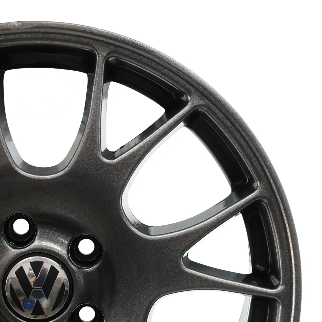 VW Volkswagen Golf Mk5 Mk6 Wheel Alloy Rim Grey 18" ET:51 7,5J - SKU 1K0601025AT-2 - Part number 1K0601025AT