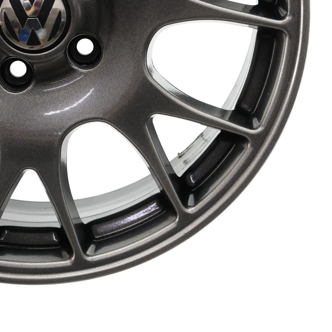 VW Volkswagen Golf Mk5 Mk6 Leicht Metall Felge Grau 18" ET:51 7,5J - SKU 1K0601025AT-2 - Teilenummer 1K0601025AT