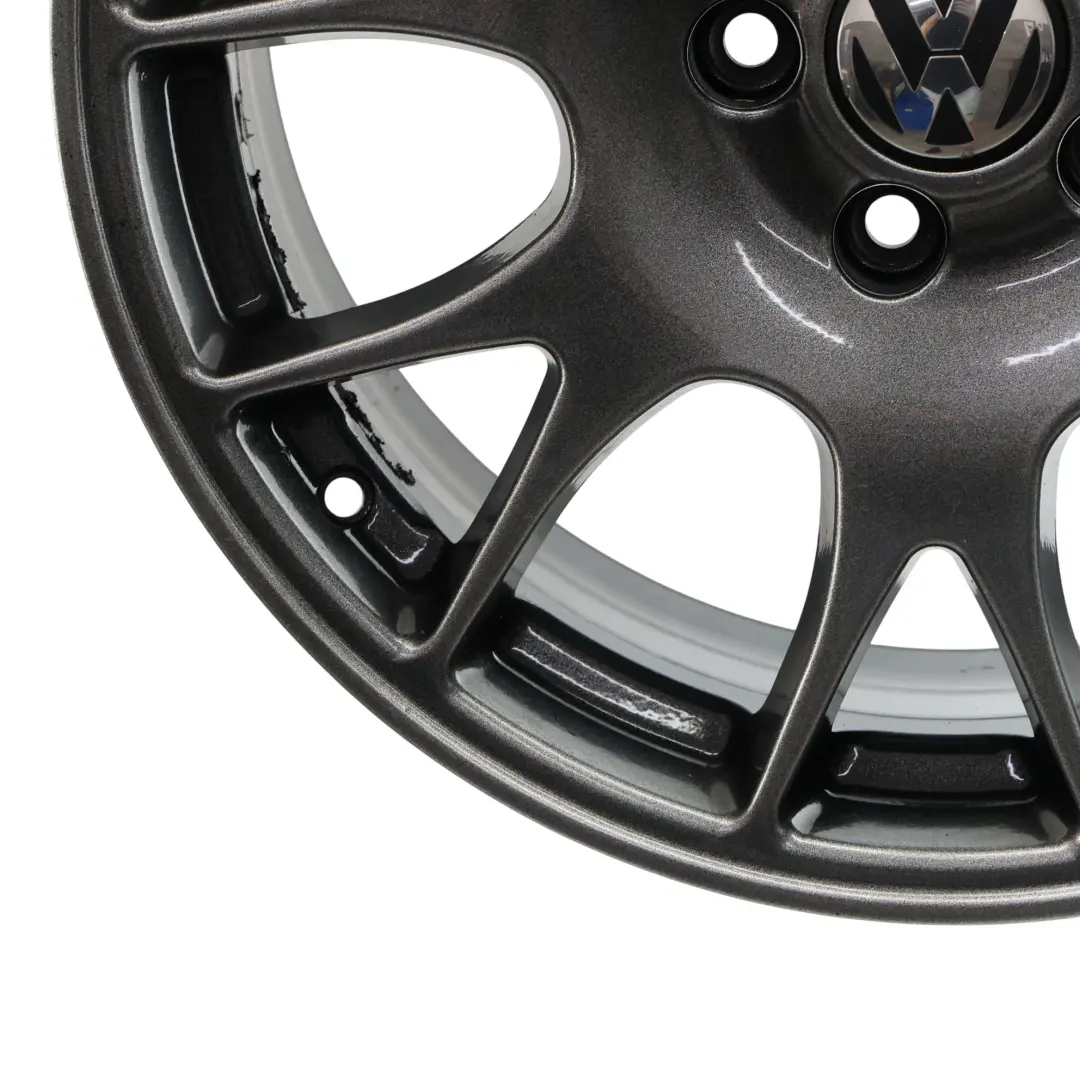VW Volkswagen Golf Mk5 Mk6 Leicht Metall Felge Grau 18" ET:51 7,5J - SKU 1K0601025AT-2 - Teilenummer 1K0601025AT