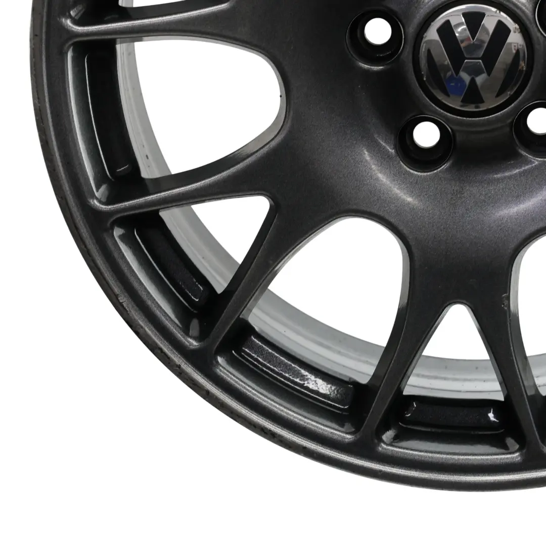 VW Volkswagen Golf Mk5 Mk6 Wheel Alloy Rim Grey 18" ET:51 7,5J - SKU 1K0601025AT-3 - Part number 1K0601025AT