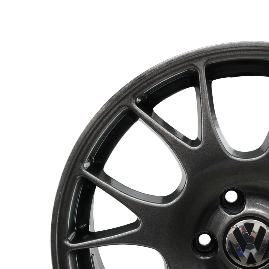 VW Volkswagen Golf Mk5 Mk6 Wheel Alloy Rim Grey 18" ET:51 7,5J - SKU 1K0601025AT-4 - Part number 1K0601025AT