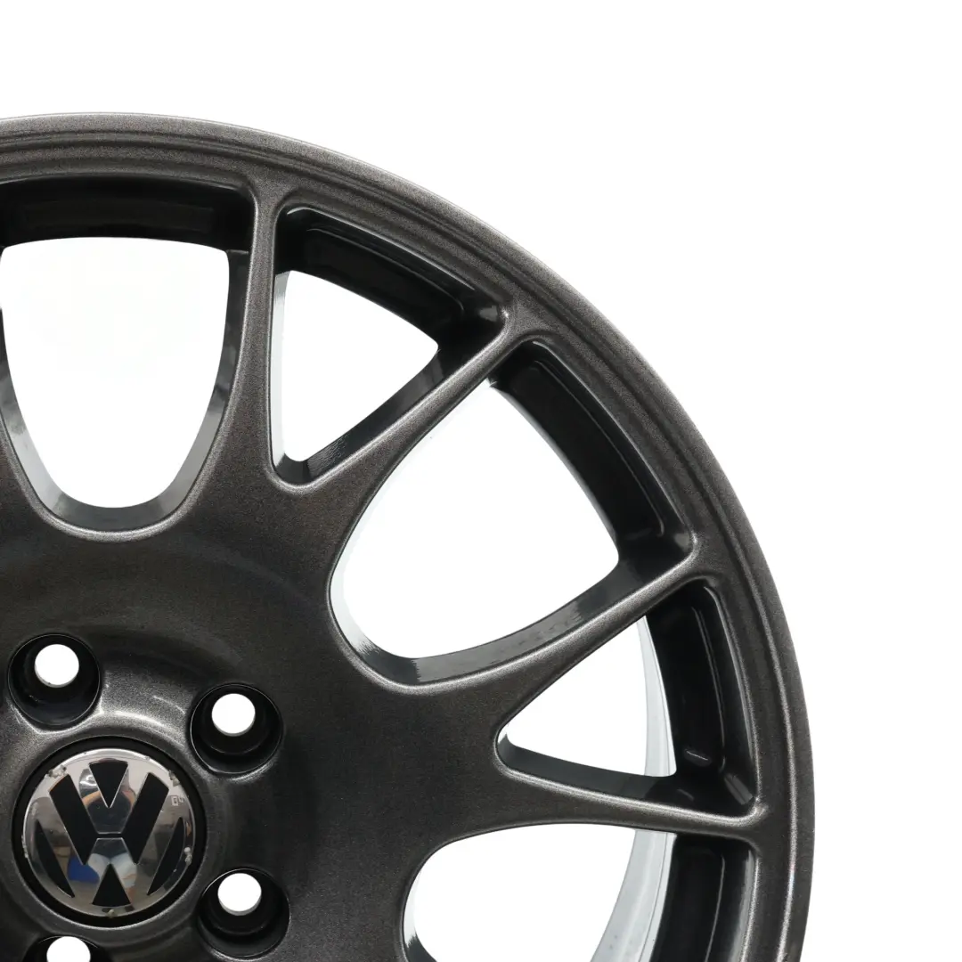 VW Volkswagen Golf Mk5 Mk6 Wheel Alloy Rim Grey 18" ET:51 7,5J - SKU 1K0601025AT-4 - Part number 1K0601025AT