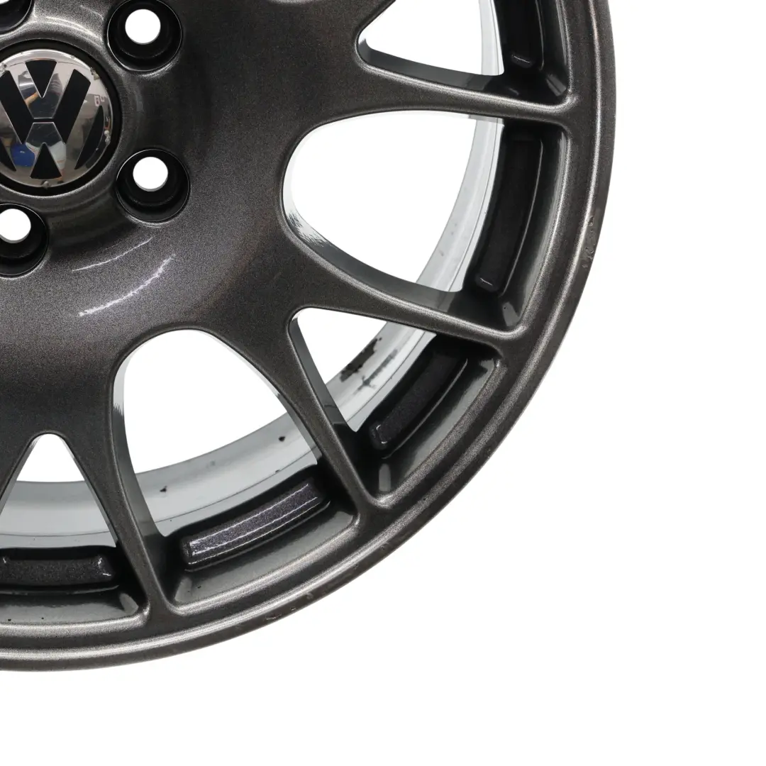 VW Volkswagen Golf Mk5 Mk6 Wheel Alloy Rim Grey 18" ET:51 7,5J - SKU 1K0601025AT-4 - Part number 1K0601025AT
