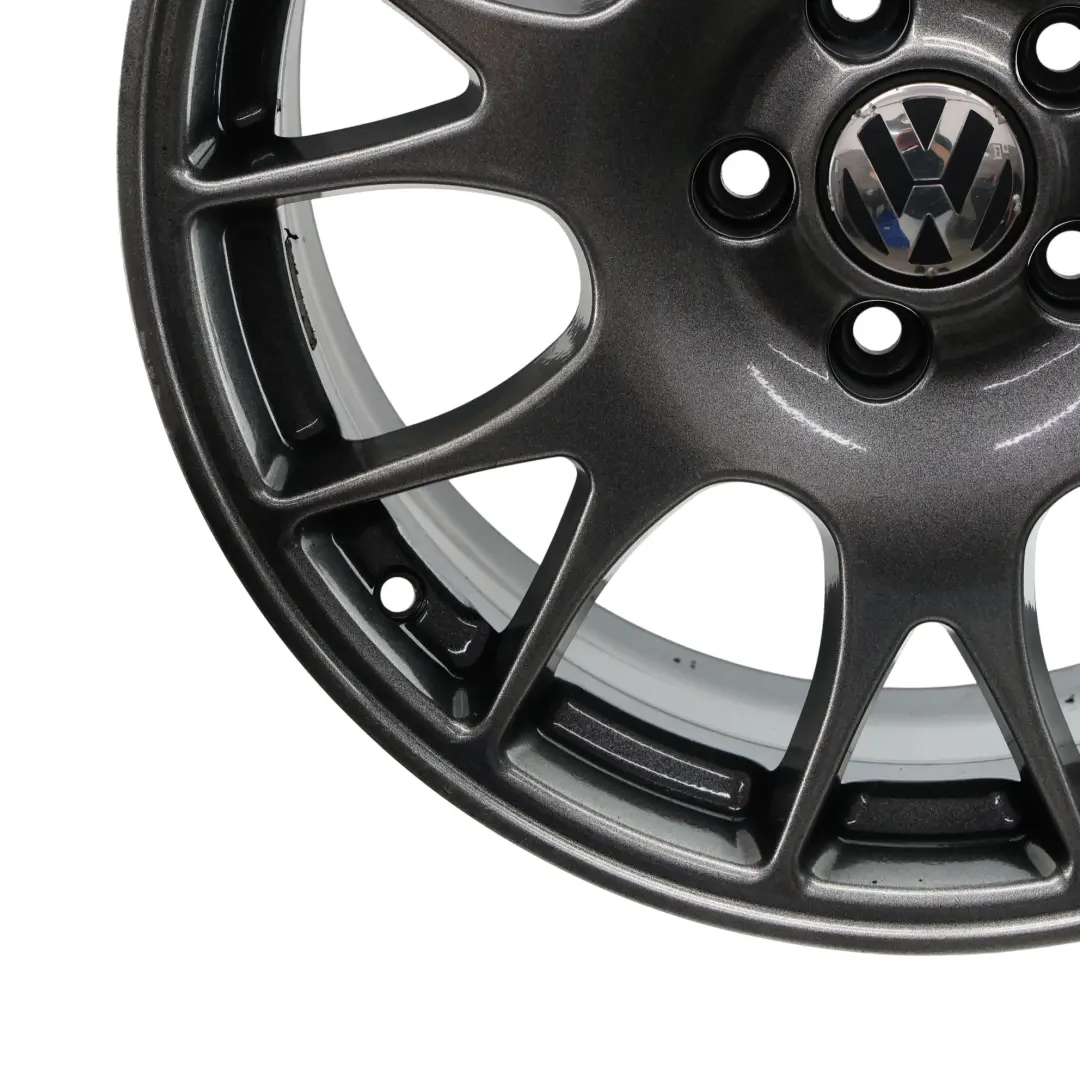 Mk5 Mk6 Wheel Alloy Rim Grey 18" ET:51 7,5J to VW Volkswagen Golf with Part number 1K0601025AT VW Volkswagen Golf Mk5 Mk6 Wheel Alloy Rim Grey 18" ET:51 7,5J - SKU 1K0601025AT-4 - Part number 1K0601025AT