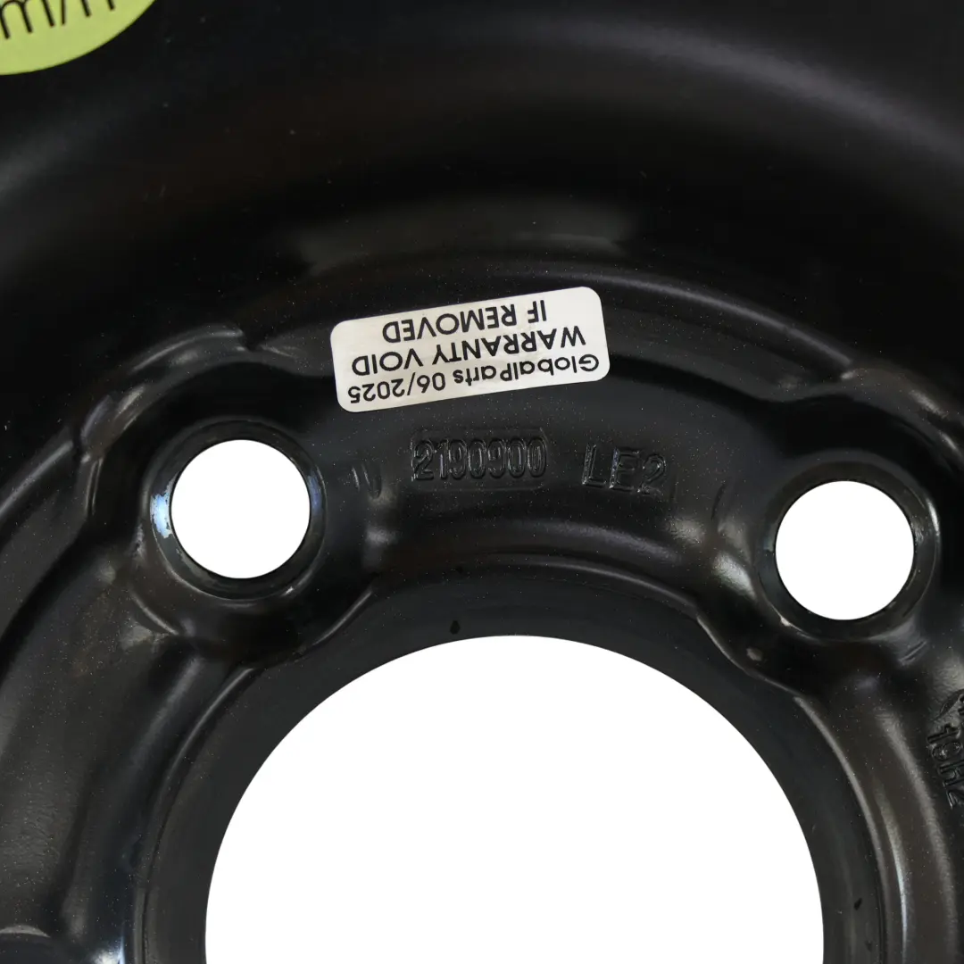 Audi A4 B8 Spare Wheel Wheel Steel R19 Hankook Tyre 125/70 - SKU 8K0601027-1 - Part number 8K0601027