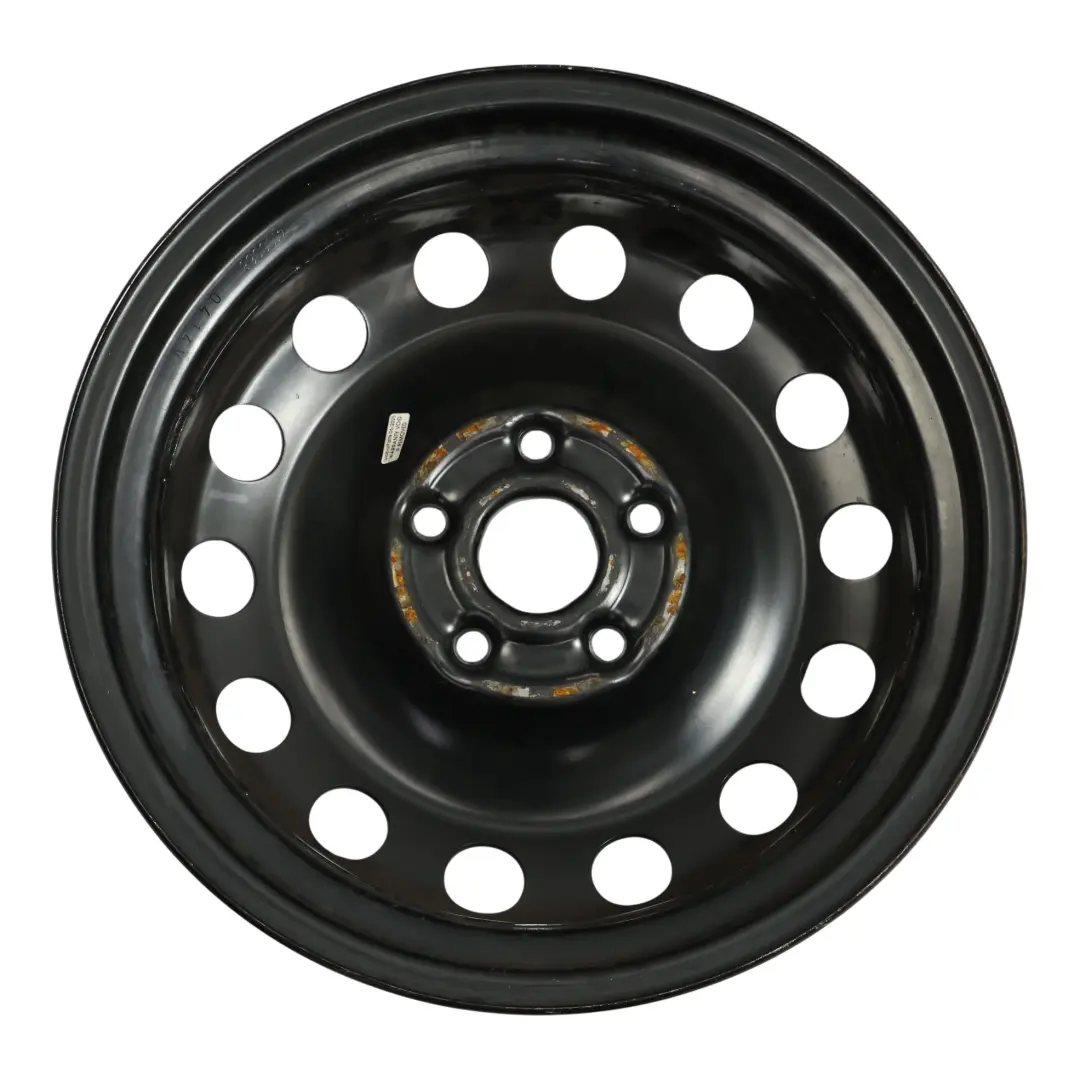 Audi A3 8P Ersatz Rad Felge Stahl 16" 3,5J ET:25,5 - SKU 1K0601027AL-1 - Teilenummer 1K0601027AL