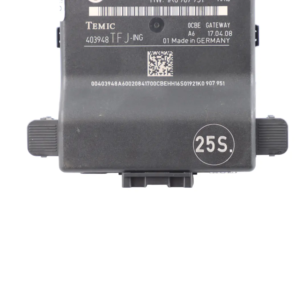 Módulo Gateway Interfaz De Diagnóstico Unidad Control ECU para Audi A3 8P con número de pieza 1K0907530P Audi A3 8P Módulo Gateway Interfaz De Diagnóstico Unidad Control ECU - SKU 1K0907530P - Número de pieza 1K0907530P