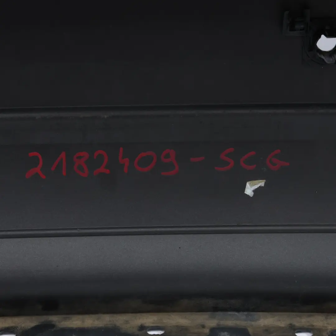BMW F10 Rear Bumper Panel PDC Covering 535d 535i Spacegrau Grey Metallic - A52 - SKU 2182409-SCG - Part number 2182409