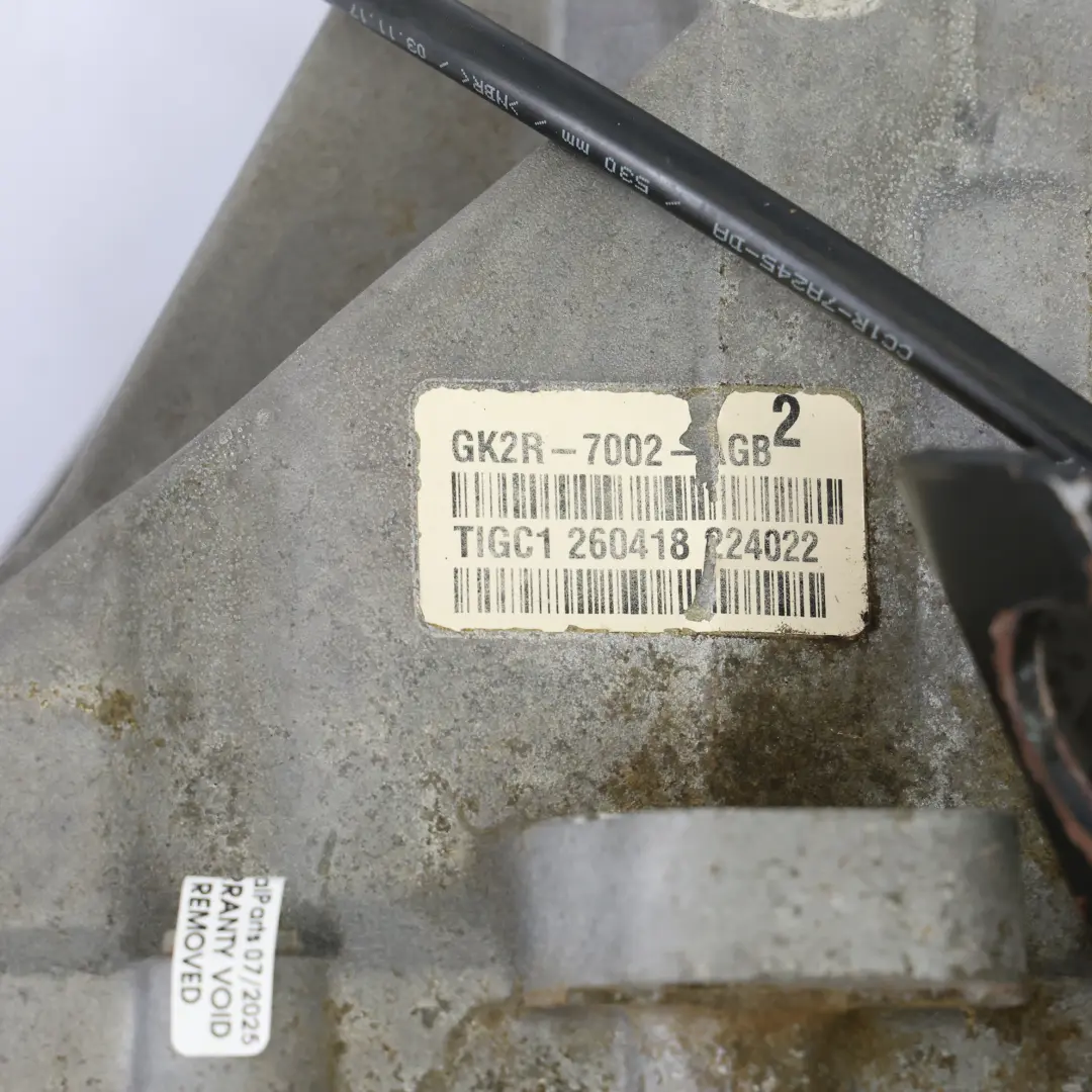 Ford Transit Custom Manual Gearbox VMT6 FWD 1876898 GK2R-7002-AGB WARRANTY - SKU 2225518 - Part number 2225518