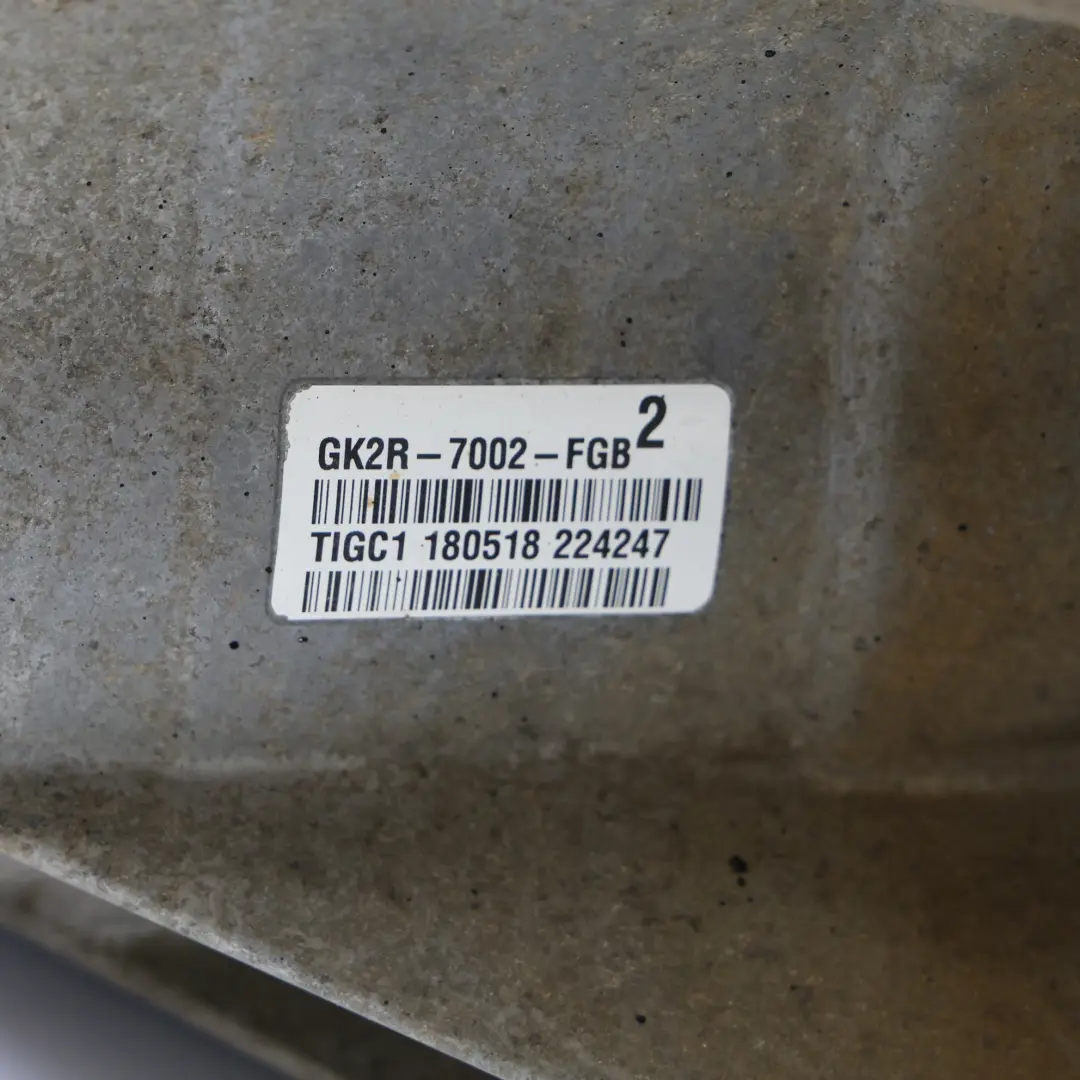 Ford Transit Custom Manual Gearbox VMT6 FWD 1876898 GK2R-7002-FGB WARRANTY - SKU 2225554 - Part number 2225554