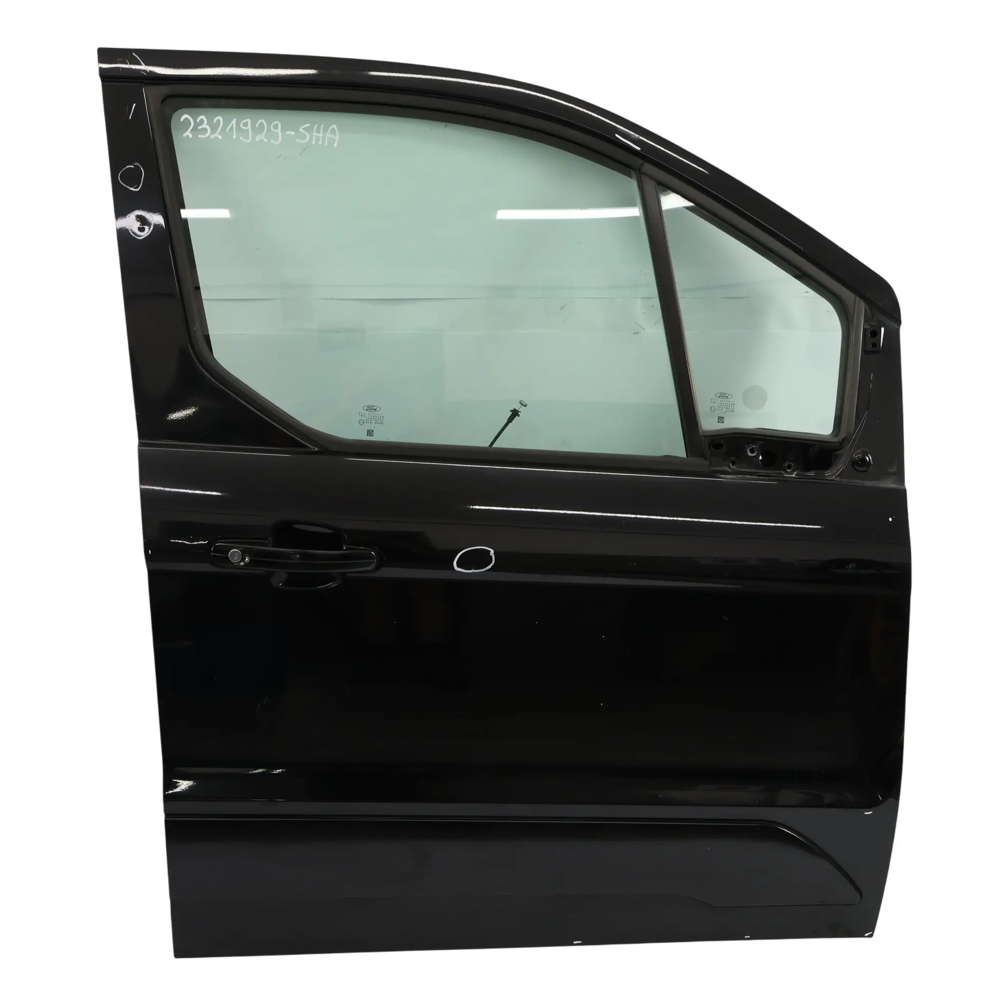 Ford Transit Connect Drzwi Prawe Przednie Shadow Black Czarny - G1