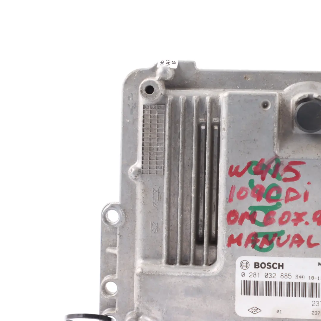 OM607.951 90HP Engine Unit Module ECU Manual to Mercedes W415 109 CDI with Part number 237106319R Mercedes W415 109 CDI OM607.951 90HP Engine Unit Module ECU Manual - SKU 237106319R-1 - Part number 237106319R