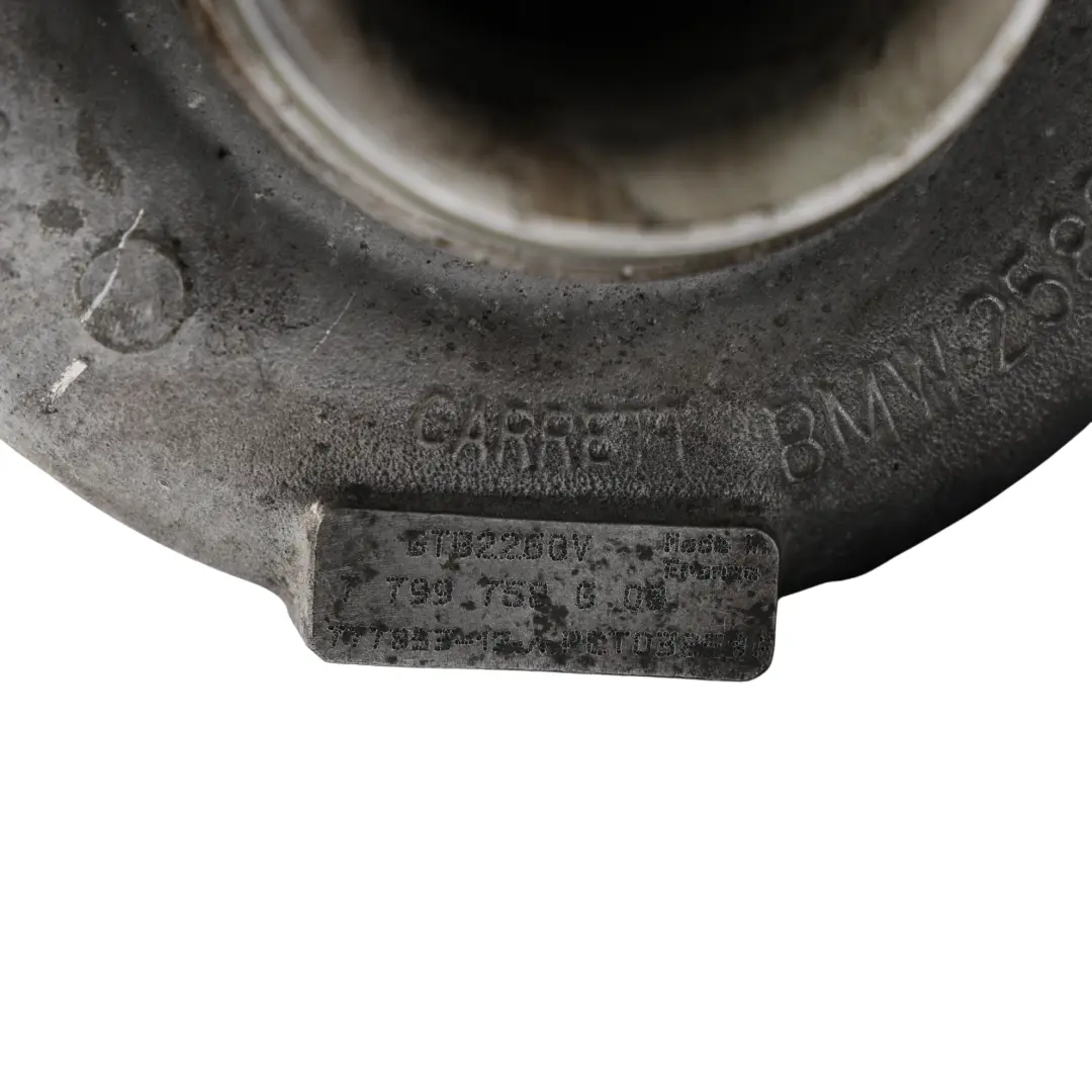 N57 Turbo pour BMW E90 E91 LCI E92 325d 330d F10 F11 525d 530d à propos du numéro de pièce 7799758 BMW E90 E91 LCI E92 325d 330d F10 F11 525d 530d N57 Turbo - SKU 2414331 - Numéro de pièce 7799758