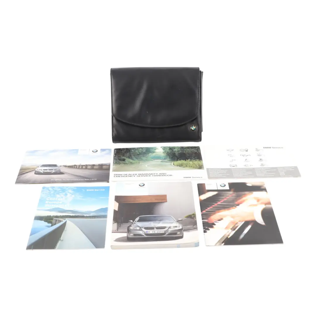 BMW 3 Series E90 E91 LCI Service Booklet Owner's Handbook Pouch Case - SKU 2603032 - Part number 2603032
