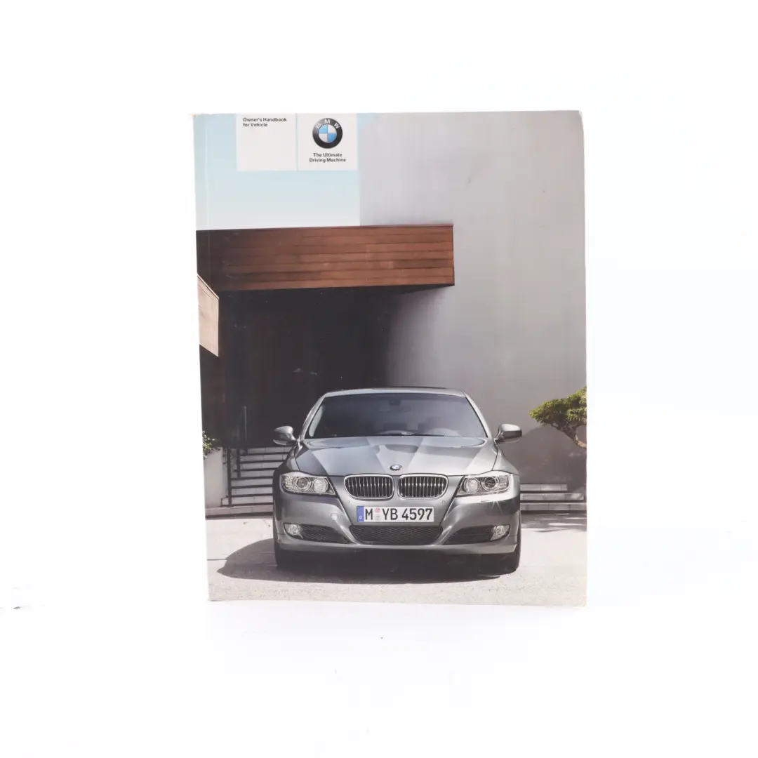 BMW 3 Series E90 E91 LCI Service Booklet Owner's Handbook Pouch Case - SKU 2603032 - Part number 2603032