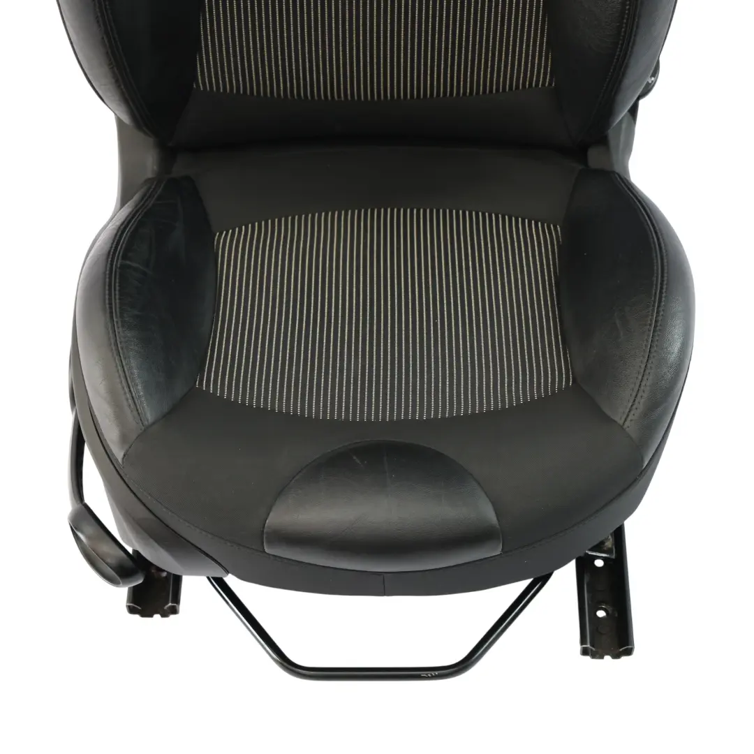 Front Seat Mini Cooper R55 R56 R57 Sport Cloth Leather Black Interior Right O/S to with Part number 2753492 Front Seat Mini Cooper R55 R56 R57 Sport Cloth Leather Black Interior Right O/S - SKU 2753492-2 - Part number 2753492
