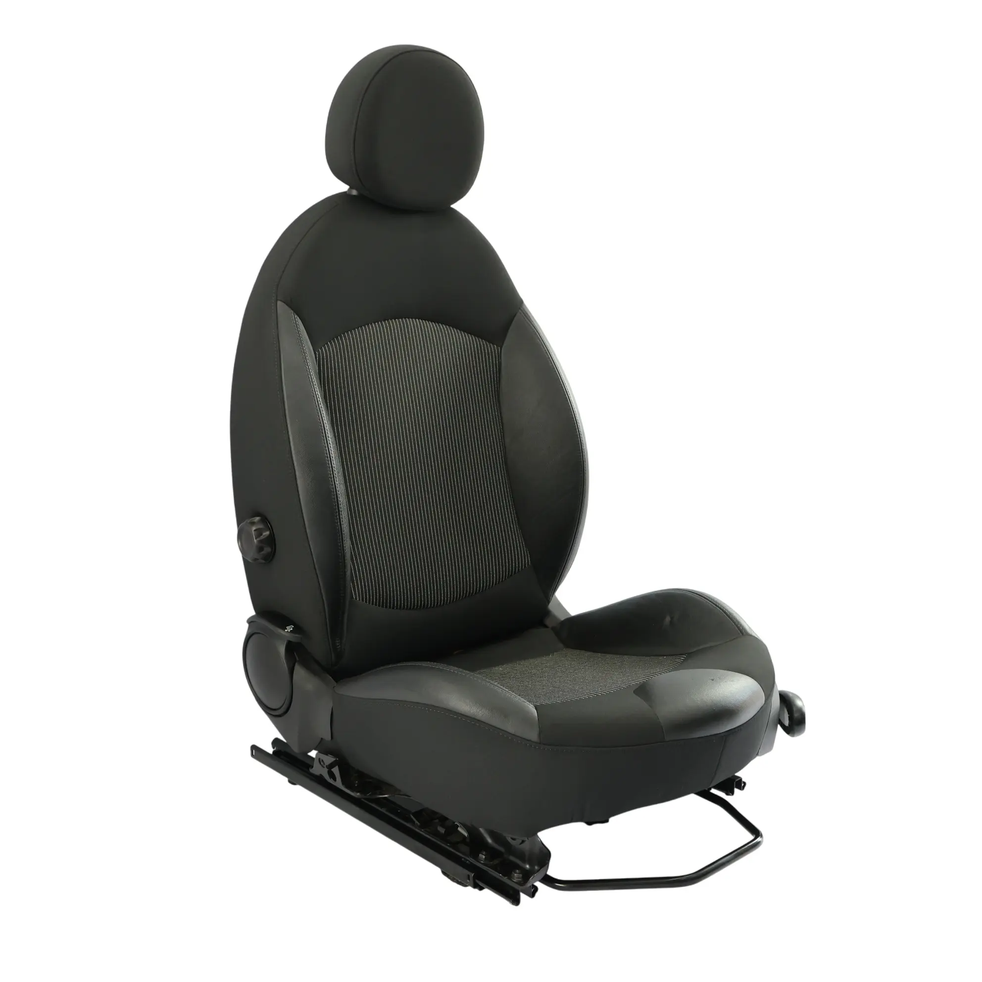 Mini Cooper R55 R56 R57 Sport Demi Cuir Intérieur Noir Siège Avant Gauche
