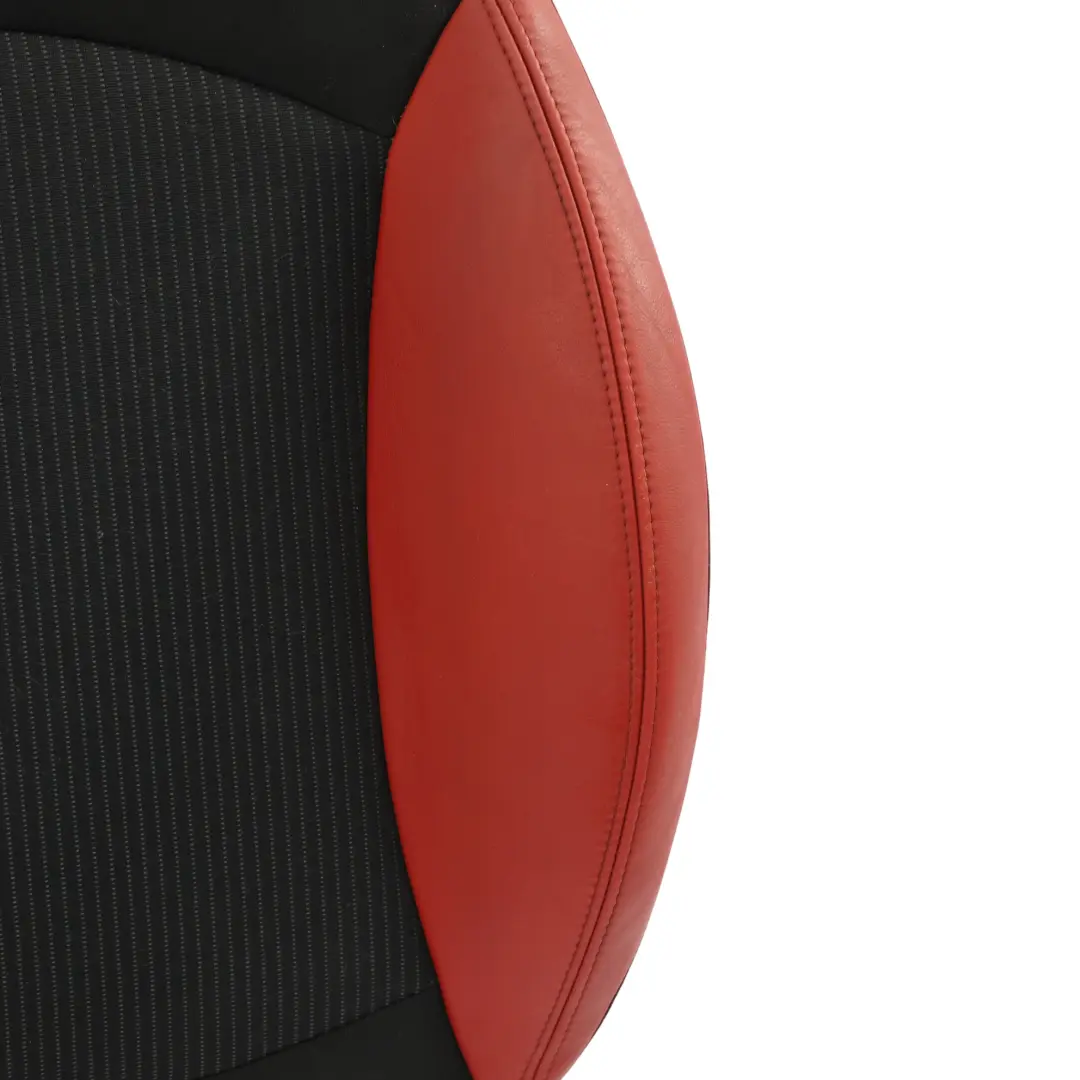 Sportsitz Rückenlehne Stoff Rot Leder Vorne Rechts für Mini R55 R56 mit Teilenummer 2753498 Mini R55 R56 Sportsitz Rückenlehne Stoff Rot Leder Vorne Rechts - SKU 2753498 - Teilenummer 2753498