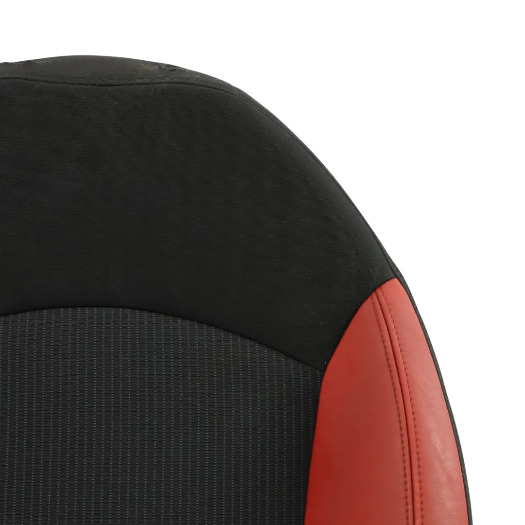 Mini R55 R56 Oparcie Fotela Sport Tkanina Czerwona Skóra Prawy Przód - SKU 2753498 - Numer Części 2753498