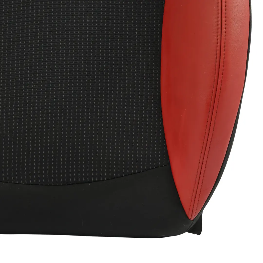 Mini R55 R56 Oparcie Fotela Sport Tkanina Czerwona Skóra Prawy Przód - SKU 2753498 - Numer Części 2753498