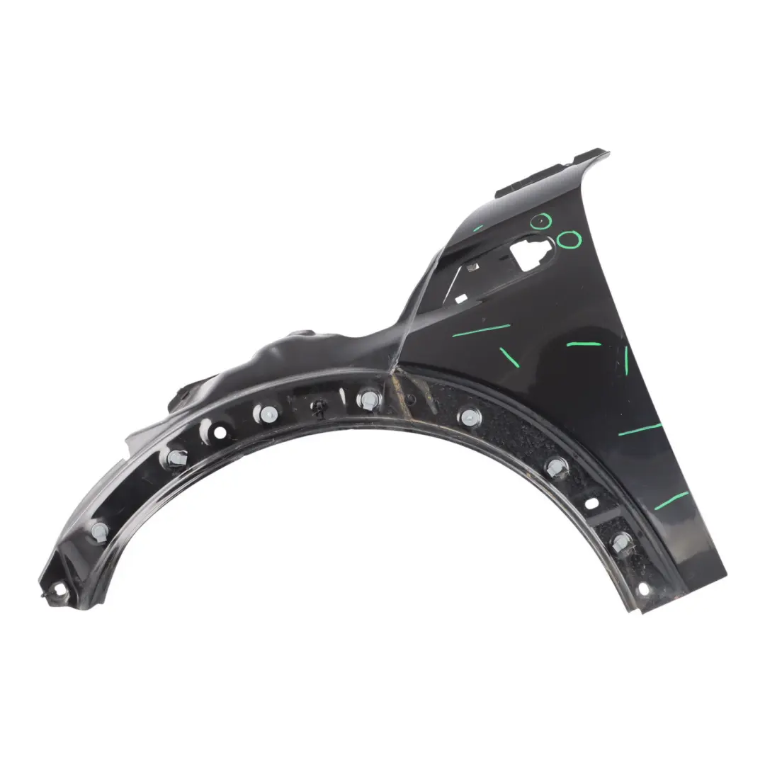 Side Panel Front Left Wing N/S Midnight Black Metallic - A94 to Mini R55 R56 R57 with Part number 2754725 Mini R55 R56 R57 Side Panel Front Left Wing N/S Midnight Black Metallic - A94 - SKU 2754725-MNB - Part number 2754725