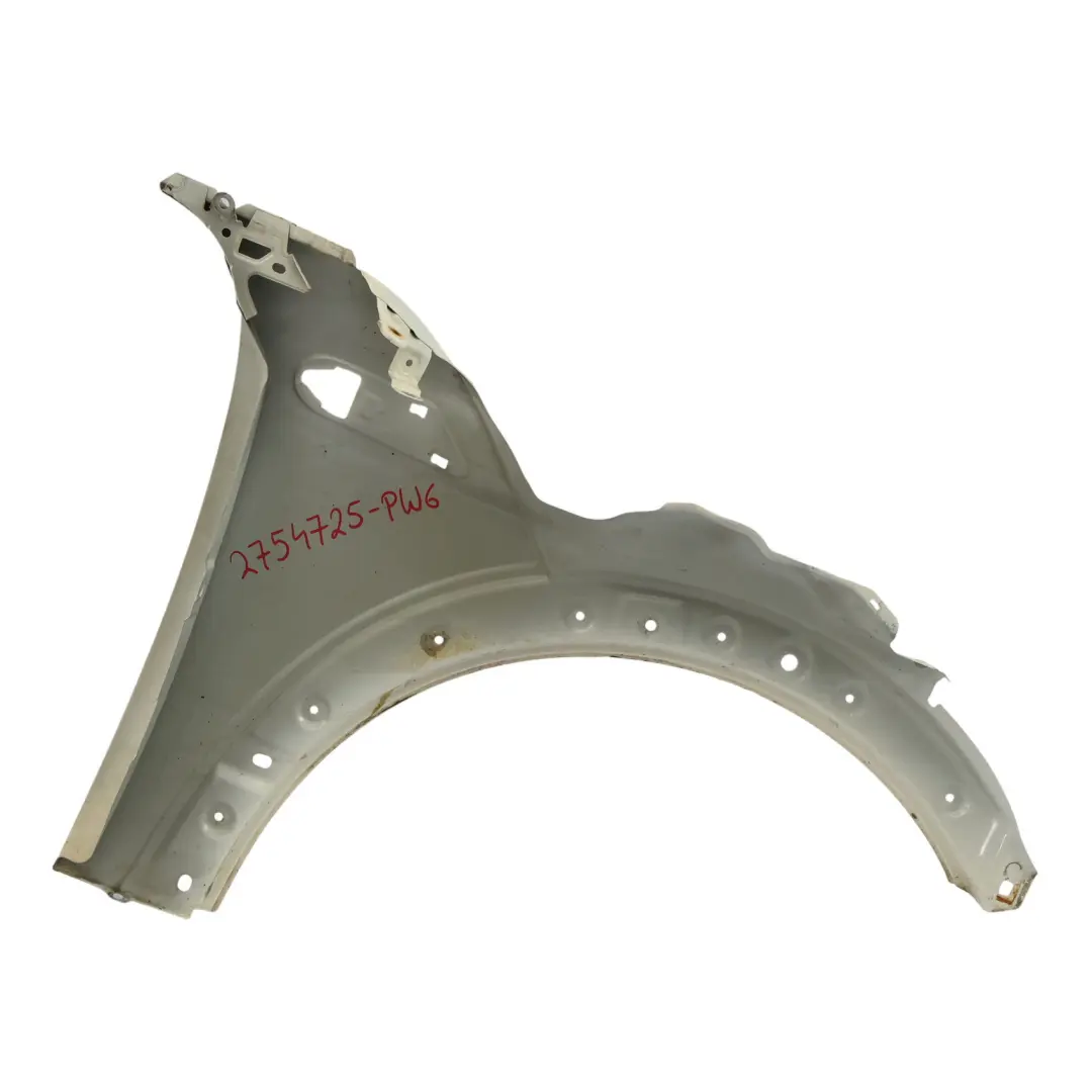 Mini R55 R56 R57 Seitenverkleidung Kotflügel Vorne Links Pepper White - 850 - SKU 2754725-PW6 - Teilenummer 2754725