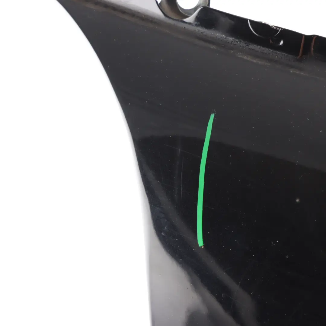 Side Panel Front Right Wing O/S Midnight Black Metallic - A94 to Mini R55 R56 R57 with Part number 2754726 Mini R55 R56 R57 Side Panel Front Right Wing O/S Midnight Black Metallic - A94 - SKU 2754726-MNB - Part number 2754726