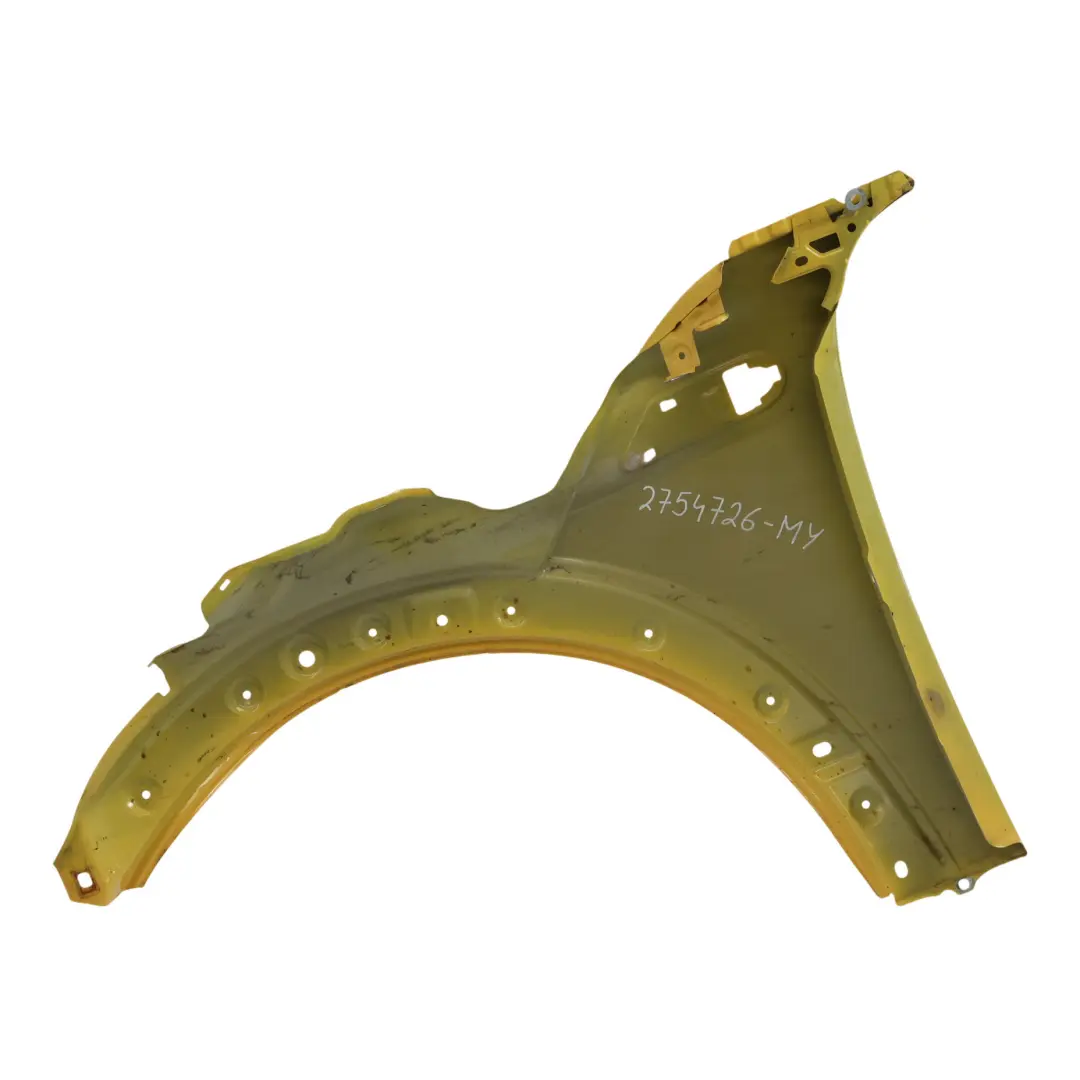 Panel Lateral Delantero Ala Derecha Mellow Yellow - A58 para Mini R55 R56 R57 R58 con número de pieza 2754726 Mini R55 R56 R57 R58 Panel Lateral Delantero Ala Derecha Mellow Yellow - A58 - SKU 2754726-MY - Número de pieza 2754726