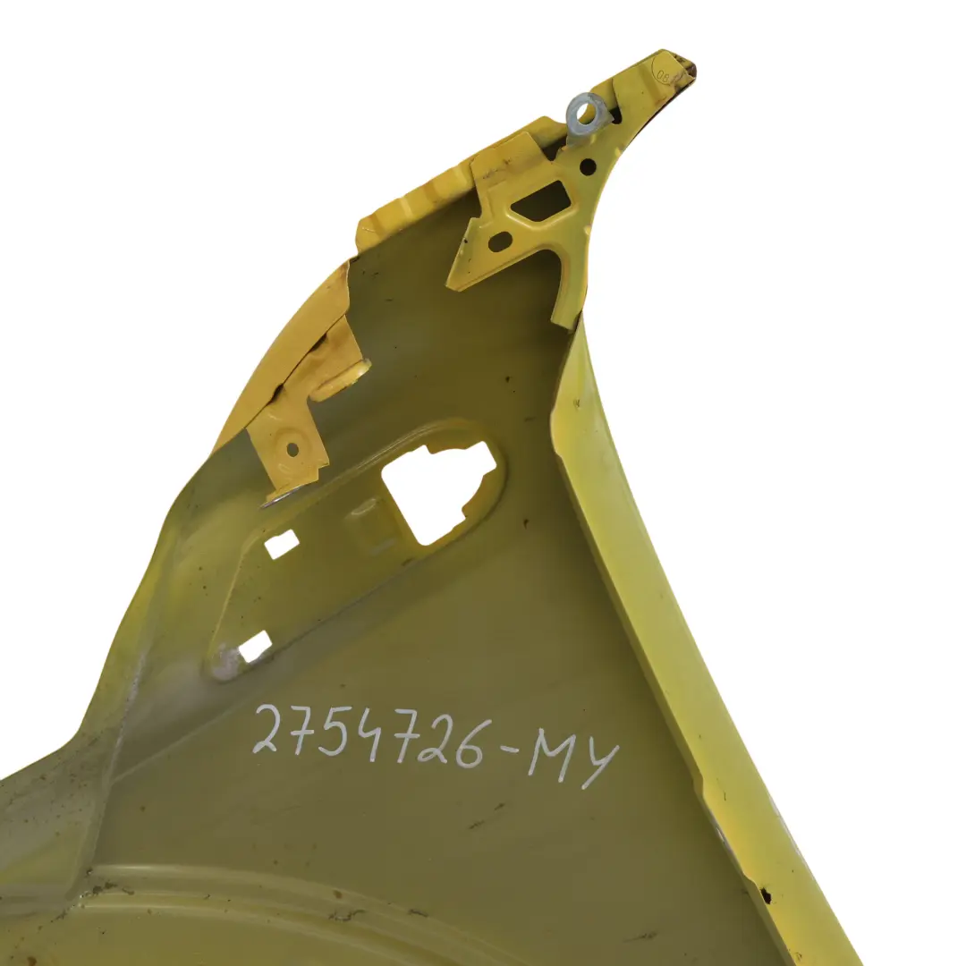 Błotnik Prawy Przedni Boczny Mellow Yellow Żółty - A58 do Mini R56 o numerze 2754726 Mini R56 Błotnik Prawy Przedni Boczny Mellow Yellow Żółty - A58 - SKU 2754726-MY - Numer Części 2754726