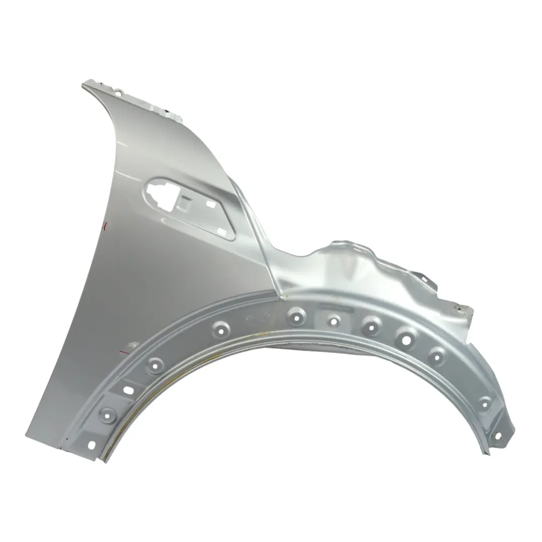 Panel Lateral Delantero Ala Derecha Pure Silver Metallic - 900 para Mini R55 R56 R57 con número de pieza 2754726 Mini R55 R56 R57 Panel Lateral Delantero Ala Derecha Pure Silver Metallic - 900 - SKU 2754726-PS - Número de pieza 2754726