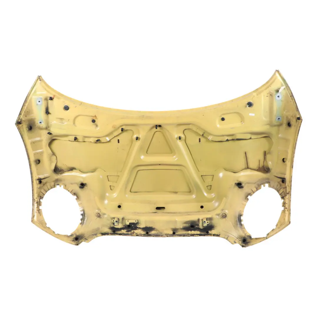 Hood Bonnet Engine Covering Panel Mellow Yellow - A58 to Mini R55 R56 R57 with Part number 2754738 Mini R55 R56 R57 Hood Bonnet Engine Covering Panel Mellow Yellow - A58 - SKU 2754738-MY1 - Part number 2754738