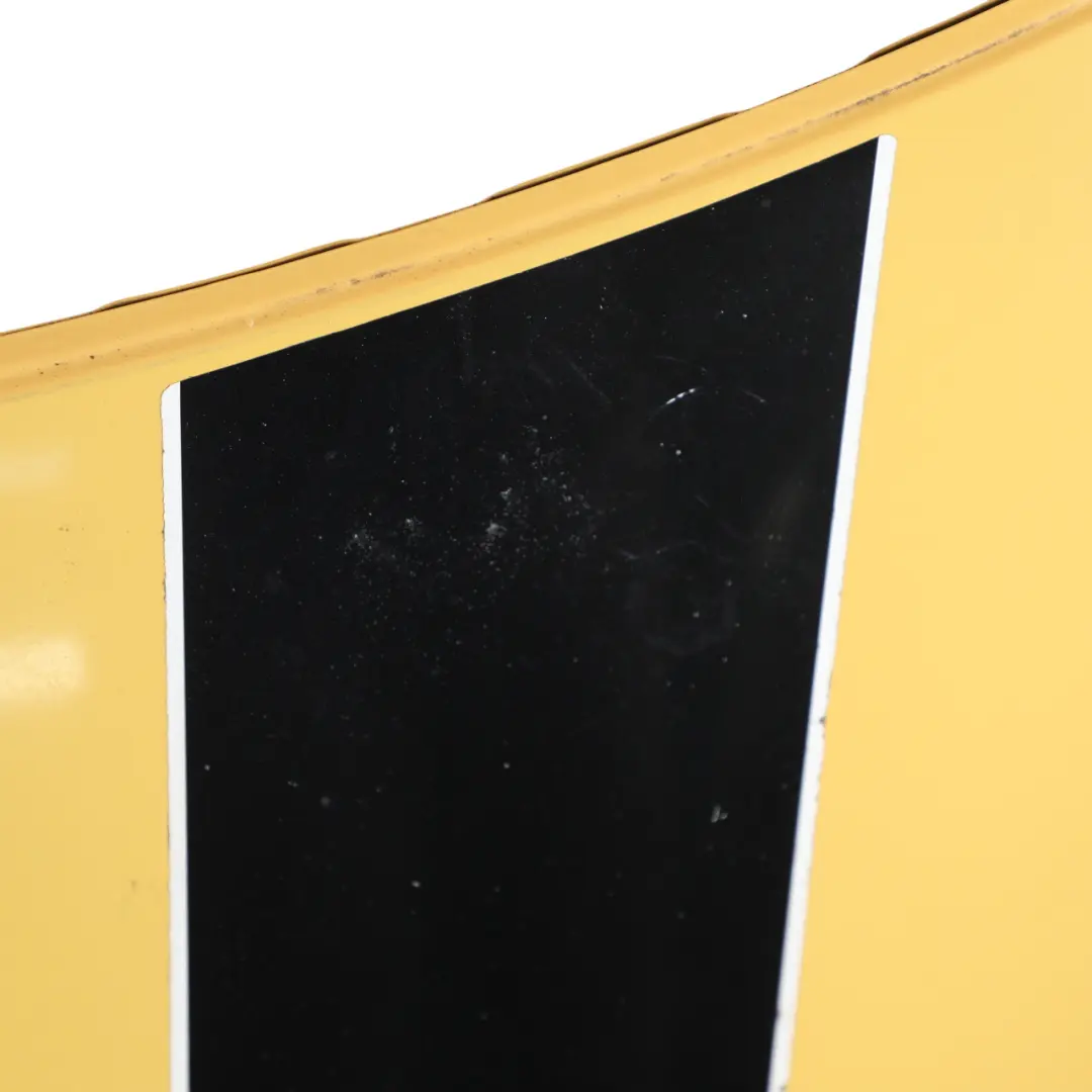 Hood Bonnet Engine Covering Panel Mellow Yellow - A58 to Mini R55 R56 R57 with Part number 2754738 Mini R55 R56 R57 Hood Bonnet Engine Covering Panel Mellow Yellow - A58 - SKU 2754738-MY1 - Part number 2754738