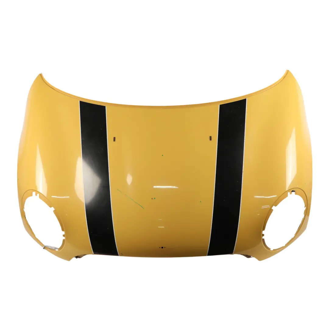 Hood Bonnet Engine Covering Panel Mellow Yellow - A58 to Mini R55 R56 R57 with Part number 2754738 Mini R55 R56 R57 Hood Bonnet Engine Covering Panel Mellow Yellow - A58 - SKU 2754738-MY1 - Part number 2754738