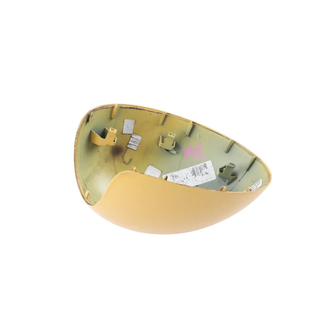 Wing Mirror Cover Cap Casing Right O/S Mellow Yellow - A58 to Mini Cooper R55 R56 with Part number 2754914 Mini Cooper R55 R56 Wing Mirror Cover Cap Casing Right O/S Mellow Yellow - A58 - SKU 2754914-MY - Part number 2754914