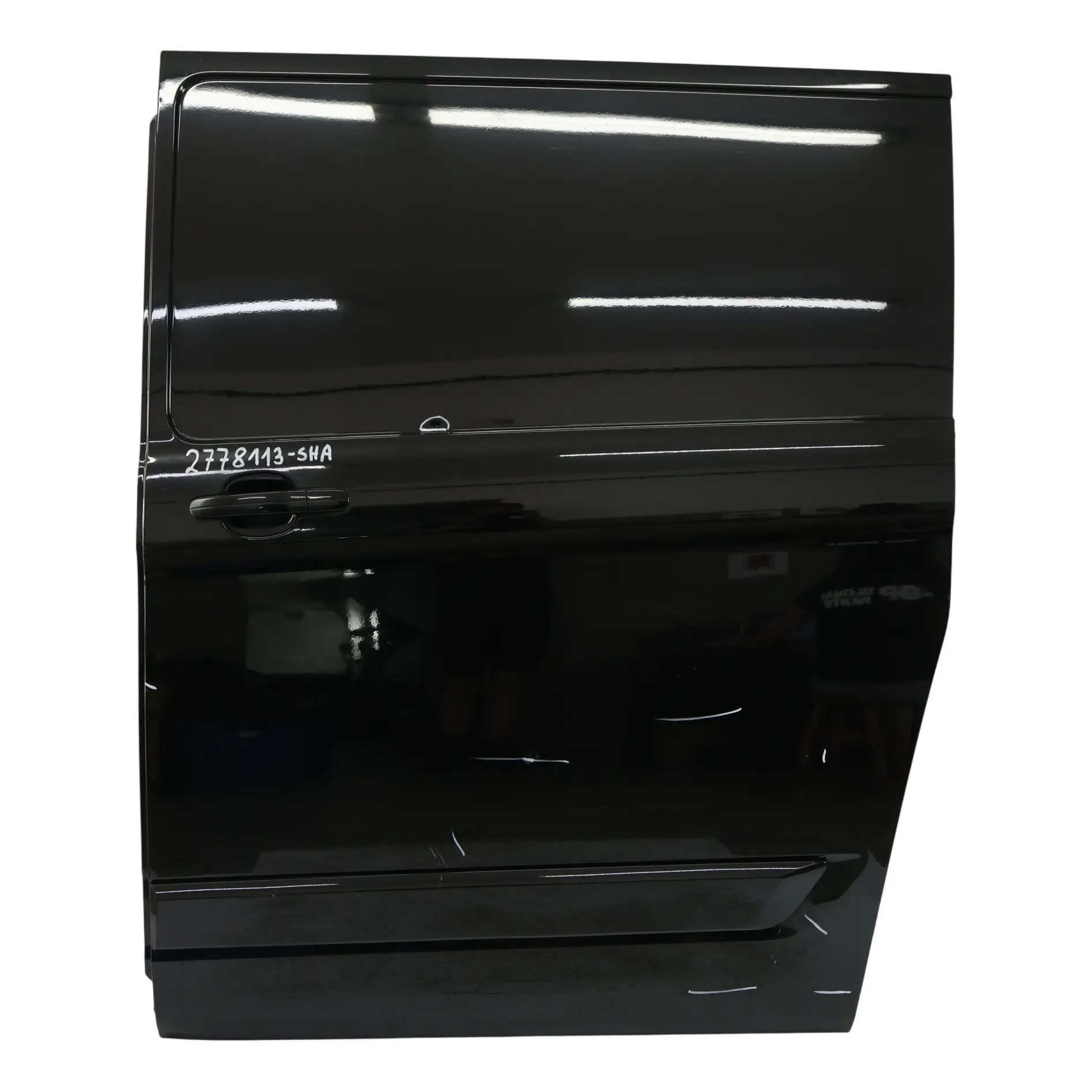 Ford Transit Custom Sliding Side Door Rear Left N/S Shadow Black - G1