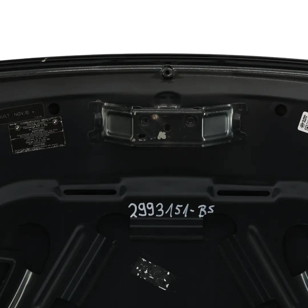 BMW X1 E84 Maska Pokrywa Silnika Black Sapphire Czarny Metalik - 475 - SKU 2993151-BS - Numer Części 2993151