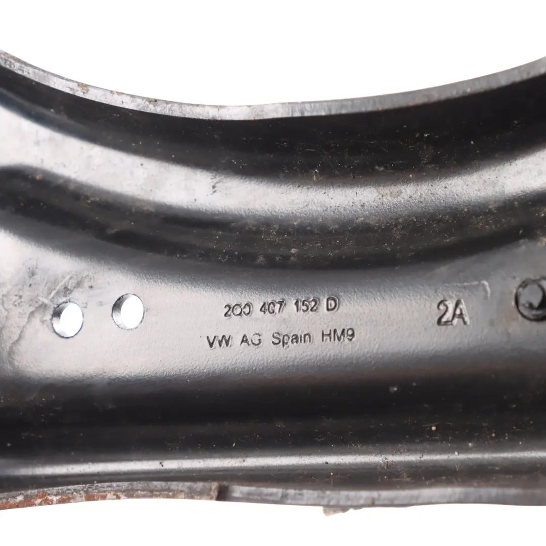 Wishbone Lower Control Arm Front Right O/S to Seat Ibiza KJ1 with Part number 2Q0407152D Seat Ibiza KJ1 Wishbone Lower Control Arm Front Right O/S - SKU 2Q0407152D - Part number 2Q0407152D