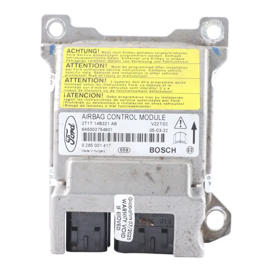 Ford Transit Connect Módulo De Aire Unidad De Control ECU 2T1T-14B321-AB