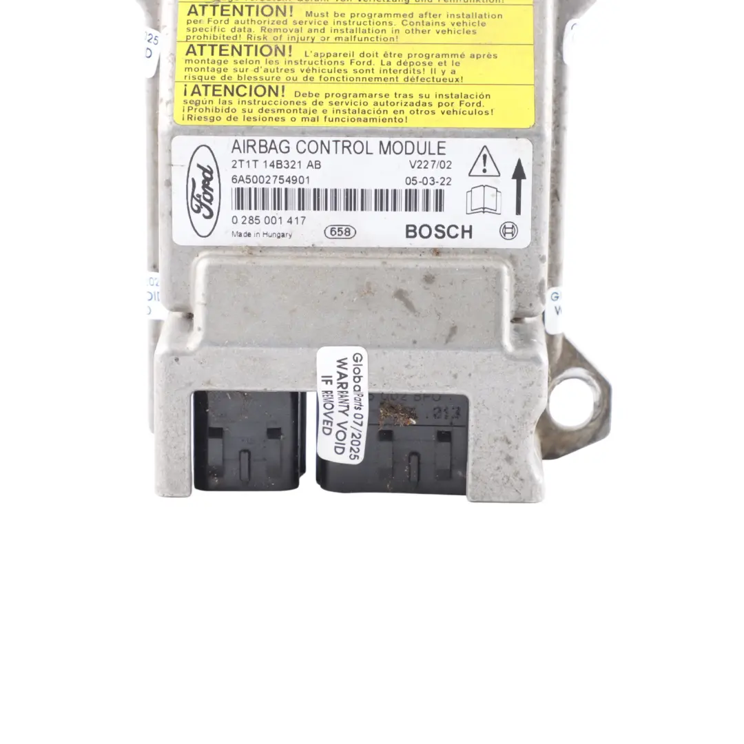 Module Control Unit ECU 2T1T-14B321-AB to Ford Transit Connect Air with Part number 2T1T14B321AB Ford Transit Connect Air Module Control Unit ECU 2T1T-14B321-AB - SKU 2T1T14B321AB - Part number 2T1T14B321AB