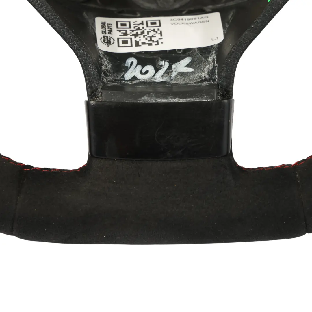 Volkswagen Passat B6 Kierownica Czarna Skóra Alcantara - SKU 3C0419091AG - Numer Części 3C0419091AG