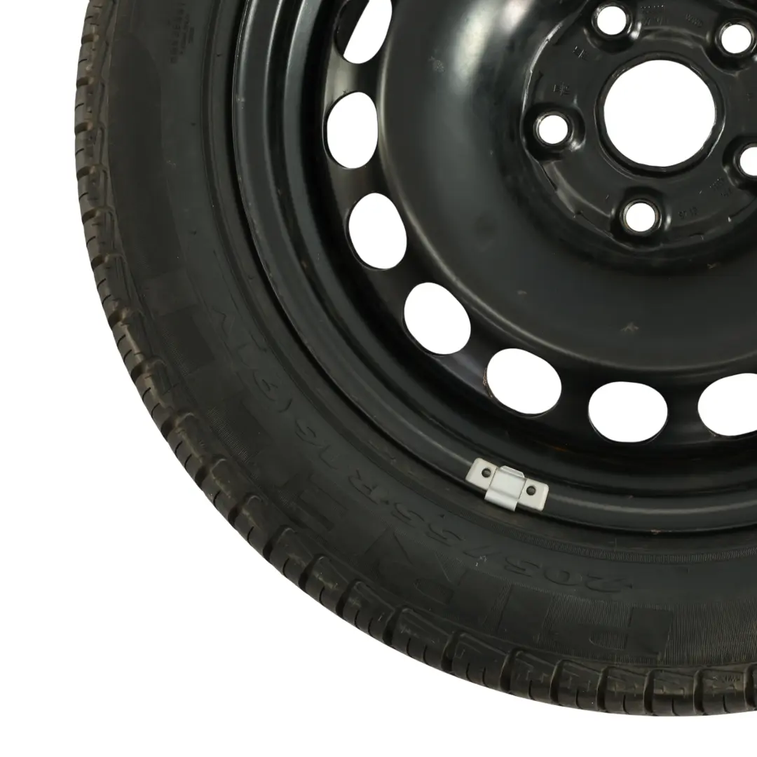 Opona Zapasowa Stalowa R16 205/55 do VW Passat B6 Skoda Superb o numerze 3C0601027M VW Passat B6 Skoda Superb Opona Zapasowa Stalowa R16 205/55 - SKU 3C0601027M - Numer Części 3C0601027M