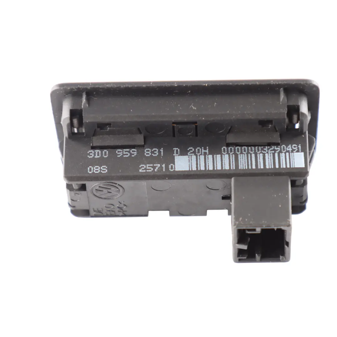 Audi Q5 8R Tailgate Boot Lid Release Open Button Switch Panel - SKU 3D0959831D - Part number 3D0959831D