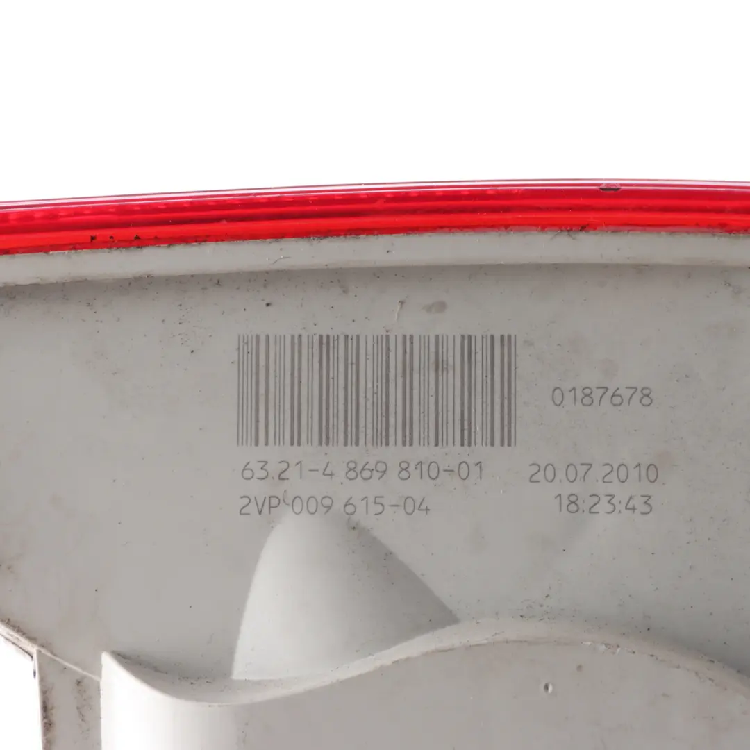 Lamp Tail Light Right O/S Side Panel to BMW E82 Coupe E88 Convertible Rear with Part number 4869810 BMW E82 Coupe E88 Convertible Rear Lamp Tail Light Right O/S Side Panel - SKU 4869810-2 - Part number 4869810