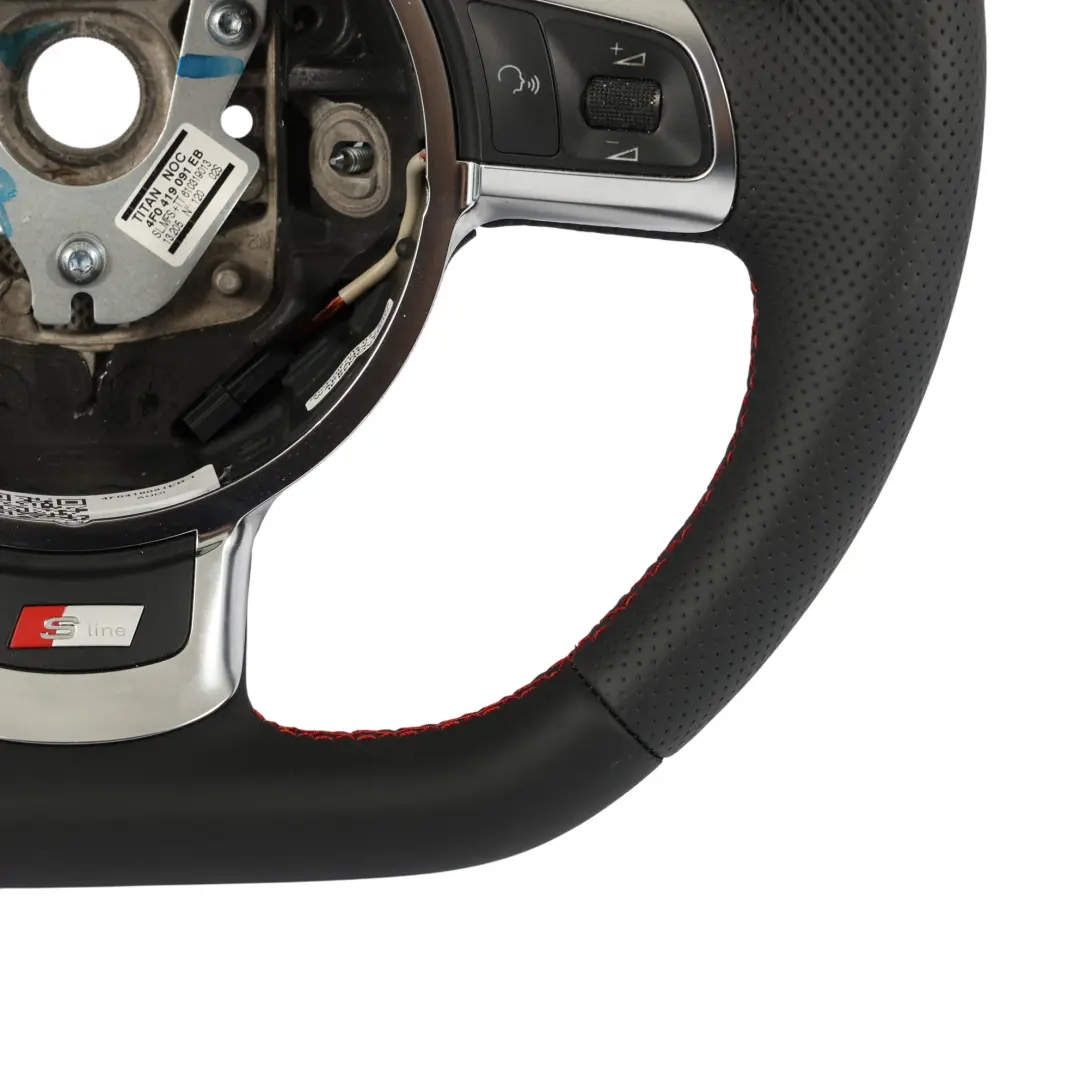 Audi A3 8P TT Steering Wheel S-Line NEW Black Leather Paddle Shift - SKU 4F0419091EB-1 - Part number 4F0419091EB
