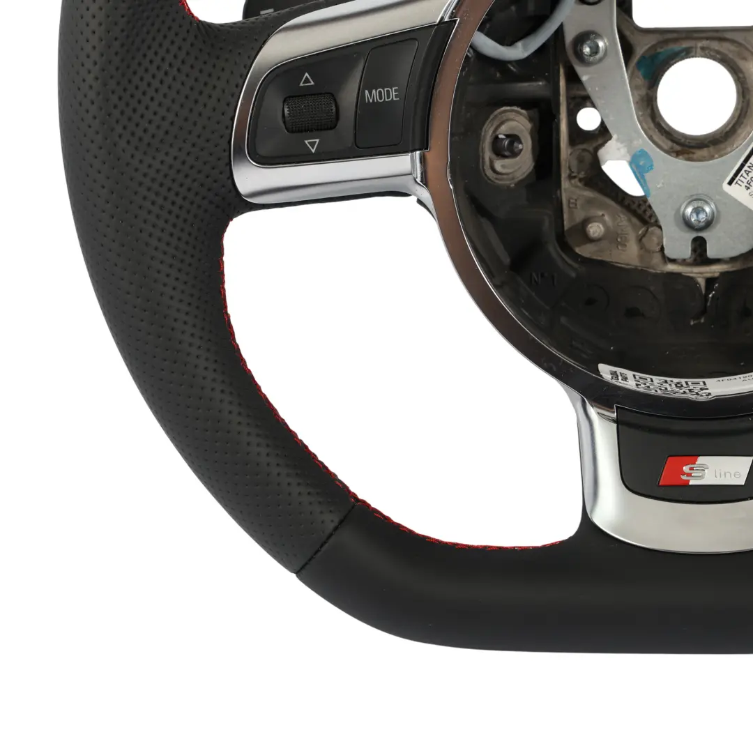 Steering Wheel S-Line NEW Black Leather Paddle Shift to Audi A3 8P TT with Part number 4F0419091EB Audi A3 8P TT Steering Wheel S-Line NEW Black Leather Paddle Shift - SKU 4F0419091EB-1 - Part number 4F0419091EB